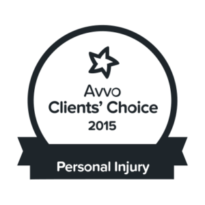 Avvo Clients Choice Personal Injury 2015