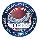 Americas top 100 Personal Injury Attorneys Badge