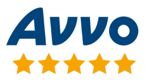 Avvo logo with star ratings