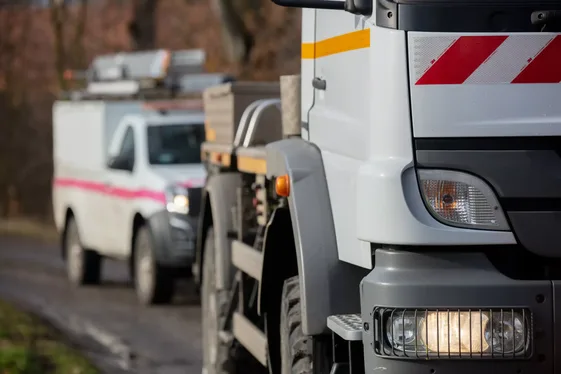 Truck accident attorney handling a commercial vehicle crash involving emergency service trucks