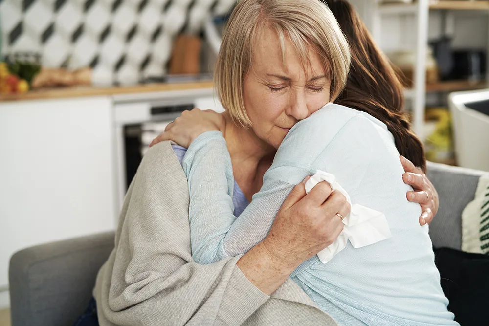 Wrongful death claim lawyer offering compassionate support to a family grieving a fatal accident