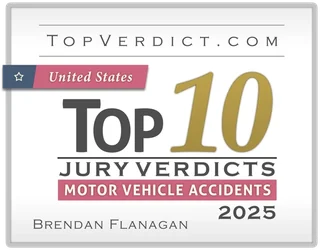 Car Accident Lawyer Brendan Flanagan Named to TopVerdict National List
