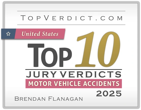 Brendan Flanagan — TopVerdict.com Top 10 Motor Vehicle Accident Jury Verdicts in the United States, 2025.
