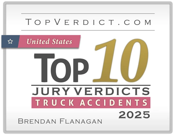 Brendan Flanagan, TopVerdict.com Top 10 Truck Accident Verdicts in the United States, 2025